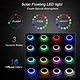 AI Solar swimming pool light